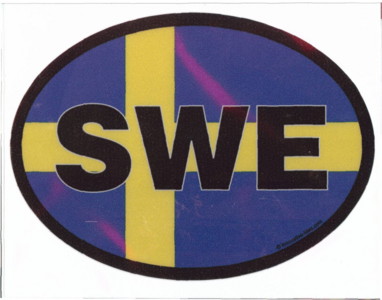 Sweden Decal Sweden Decal